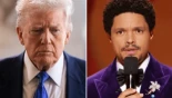 Donald Trump sobre el presentador de los Grammy, Trevor Noah: «Parece que voy a mandar a mis abogados a demandar a este patético idiota.» [ENG]