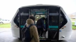 Ya rueda por el campus de Vigo el primer bus autónomo universitario de España