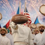 "Together, we're America" (Roger Senserrich)