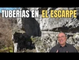 Acueductos romanos en rozas excavadas en paredes de roca | Isaac Moreno Gallo