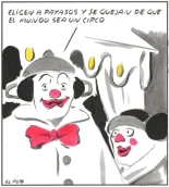 El Roto: elegir a payasos
