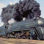 La época dorada de los trenes aerodinámicos: fotografías antiguas muestran el glamour incomparable de los viajes en tren (ENG)