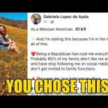 «¡Me llaman traidora!» Una madre partidaria de MAGA LLORA después de que su familia mexicana la repudie (ENG)