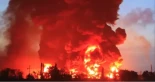 Gran incendio en uno de los centros petroleros más importantes del Golfo Pérsico [eng]
