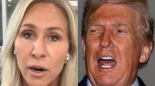 Marjorie Taylor Greene lanza una escalofriante advertencia sobre Trump: «No creo que esté bromeando». (Eng)