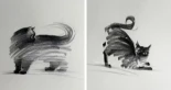 Dibujos de gatos en tan solo unas pocas líneas [Eng]
