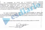 Extracto del parte médico de la agresión a Sarah Santaolalla