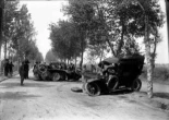 Primer accidente de coches en Chihuahua (México) en 1903 entre los dos únicos automóviles de la ciudad