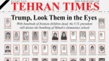 Un medio iraní publica las fotografías de 100 niños que murieron en el ataque a una escuela primaria: "Trump, mírales a los ojos"