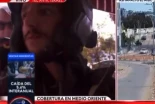 El periodista Nelson Castro fue increpado mientras cubría las consecuencias de un ataque en Tel Aviv