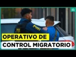 Operativo de control migratorio en barrio Franklin: PDI y Carabineros realizan controles coordinados