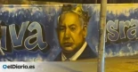 Un grafitero sionista viaja a Barcelona para tapar un mural contra Netanyahu con el mensaje "Viva Israel"