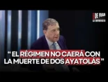 A. Losada (Exembajador de España en Irán): "El régimen no caerá con la muerte de dos ayatolás"