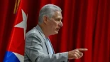 Díaz-Canel dice que en Cuba no quieren la guerra pero están dispuestos a "dar la vida por la Revolución"