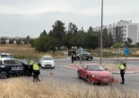 Detenido tras darse a la fuga en un control policial, chocar con un camión y huir a pie en Alcantarilla  (Murcia)