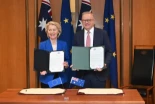 La UE y Australia firman un acuerdo comercial que elimina 1.000 millones en aranceles a las exportaciones europeas