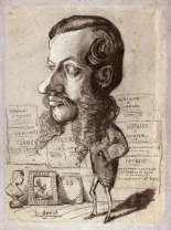 Las primeras caricaturas de Monet (finales de la década de 1850) [Eng]