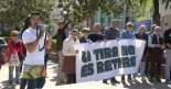Protesta en Valencia para defender la tradición de más de 800 años de la tira de contar por la nueva ordenanza municipal
