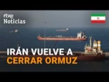 Guerra Oriente Medio | IRÁN denuncia una violación de la tregua y detiene petroleros en Ormuz | RTVE