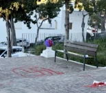 Las familias de los menores identificados se ofrecen a pagar la limpieza de las esvásticas pintadas en un parque de El Puig