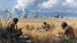Los humanos del Paleolítico comenzaron a miniaturizar sus herramientas de piedra cuando desaparecieron los animales gigantes