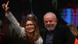 La mujer de Lula Da Silva 'une' en València a Mónica Oltra, Sira Rego e Irene Montero