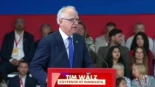 Tim Walz carga contra el "fascismo" de Trump y llama a resistir desde el progresismo
