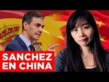 La visita de Pedro Sánchez en las redes de China