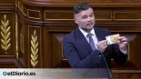 Gabriel Rufián, a los diputados de Junts: "¿Saben cuál es su bandera? 50 pavos"