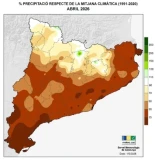 Abril rompe registros térmicos en Catalunya y dispara alertas climáticas