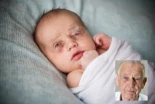 La Policía investiga a un bebé que ha nacido con los ojos de su abuelo