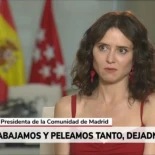 Ayuso dispara en Telemadrid contra Pedro Sánchez sin pruebas y los datos desmontan su relato