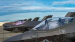 ¿Por qué algunas cabinas del F-35 parecen doradas mientras que otras parecen transparentes?