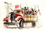 Bocetos de España en armas: Sim, el ilustrador anarquista que dibujó la guerra civil desde el frente [EN]