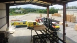 Muere un trabajador en prácticas tras caerle encima un tubo de 500 kilos en Vilalba
