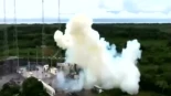 Una voladura controlada termina con la torre de servicio de los cohetes Soyuz en el Espaciopuerto de Kourou