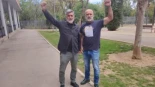 Los trabajadores desalojados tras 28 días en una grúa de Navantia: "Nos han tratado como si fuéramos una banda armada"