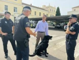 Castelló activa una campaña antidrogas en colegios con la unidad canina