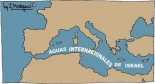 Aguas internacionales de Israel