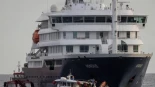 El MV Hondius zarpa hacia Países Bajos tras evacuar a los últimos 28 pasajeros dentro del puerto de Granadilla