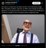 Santiago Armesilla se lo explica a ACOM