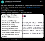 Irán anuncia que pasa de posición defensiva a ofensiva contra el agresor Epsteiniano