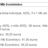 Telefónica esconde en su web el ADSL Económico que incluye la cuota de línea