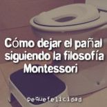 Cómo dejar el pañal según la filosofía Montessori