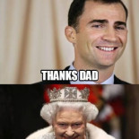 The lady on the iron throne