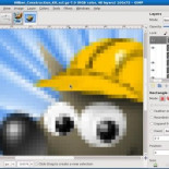 Primeras capturas de la nueva ventana única de GIMP