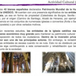 La desmemoria de la Iglesia