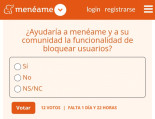 Encuesta: ¿Ayudaría a menéame y a su comunidad la funcionalidad de bloquear usuarios?