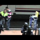 La Policía no esconde su intervención en Atocha, pero niega que hubiera "cargas"