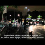 25S - crónica de las cargas en Paseo del Prado y Atocha